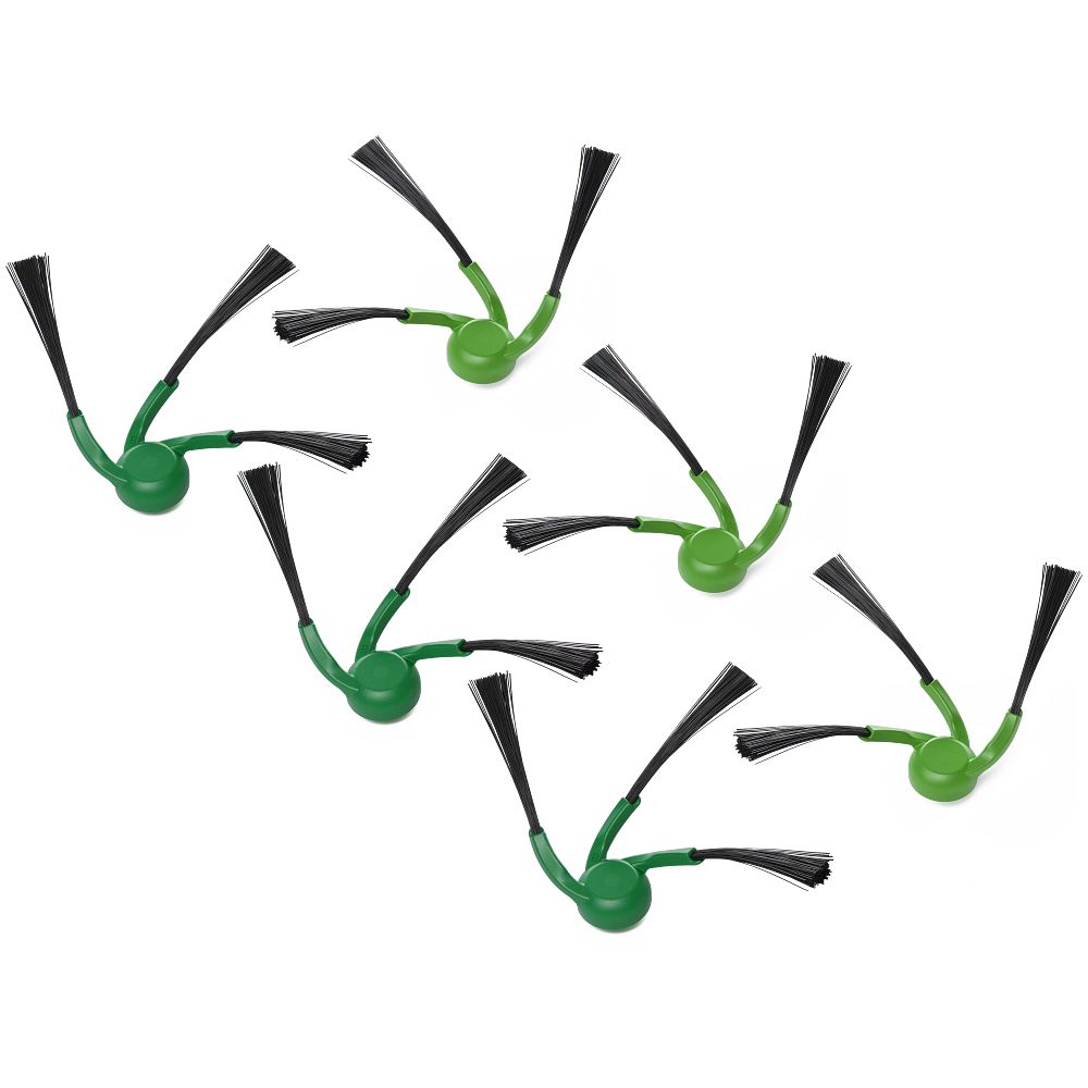 Anti-Tangle Edge-Sweeping Brush for Roomba® Max 775, 776, 777, 778, 705, 707 Combo Robots, 6-Pack