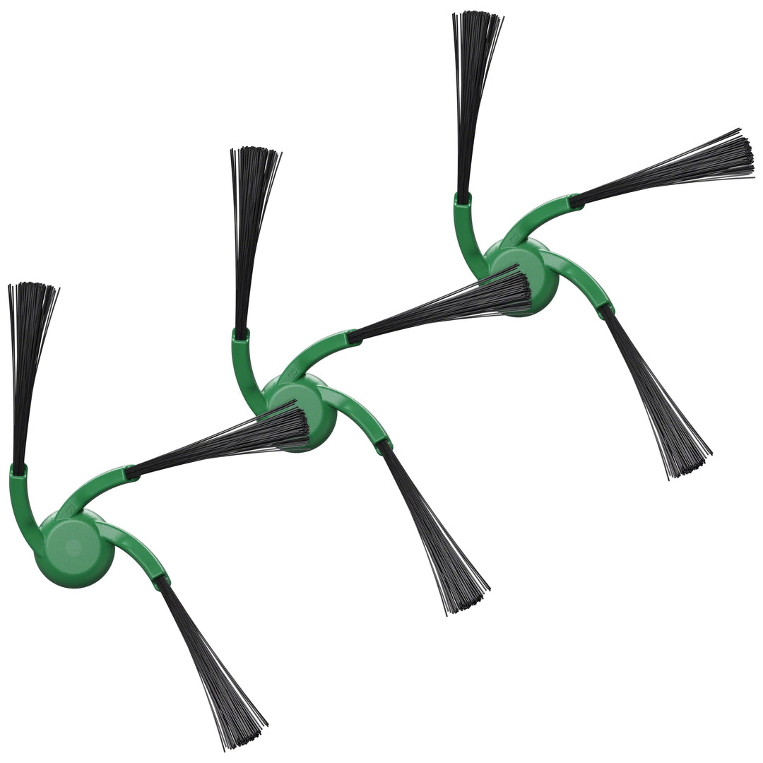 Anti-Tangle Edge-Sweeping Brush for Roomba® Max 715 Vac Robot, 3-Pack