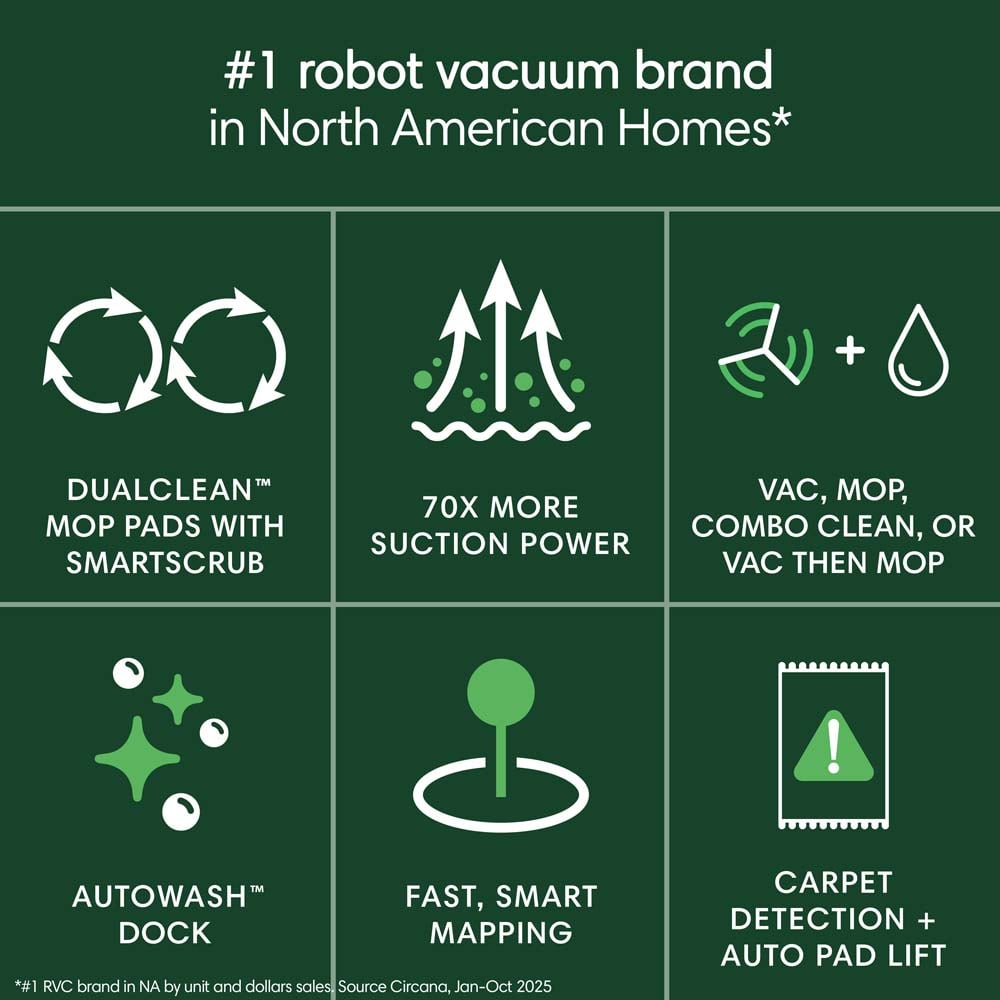 iRobot® Roomba® Plus 4020 Combo robot + AutoWash™ dock